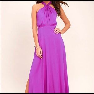 Lulu’s Purple Maxi Dress / Gown